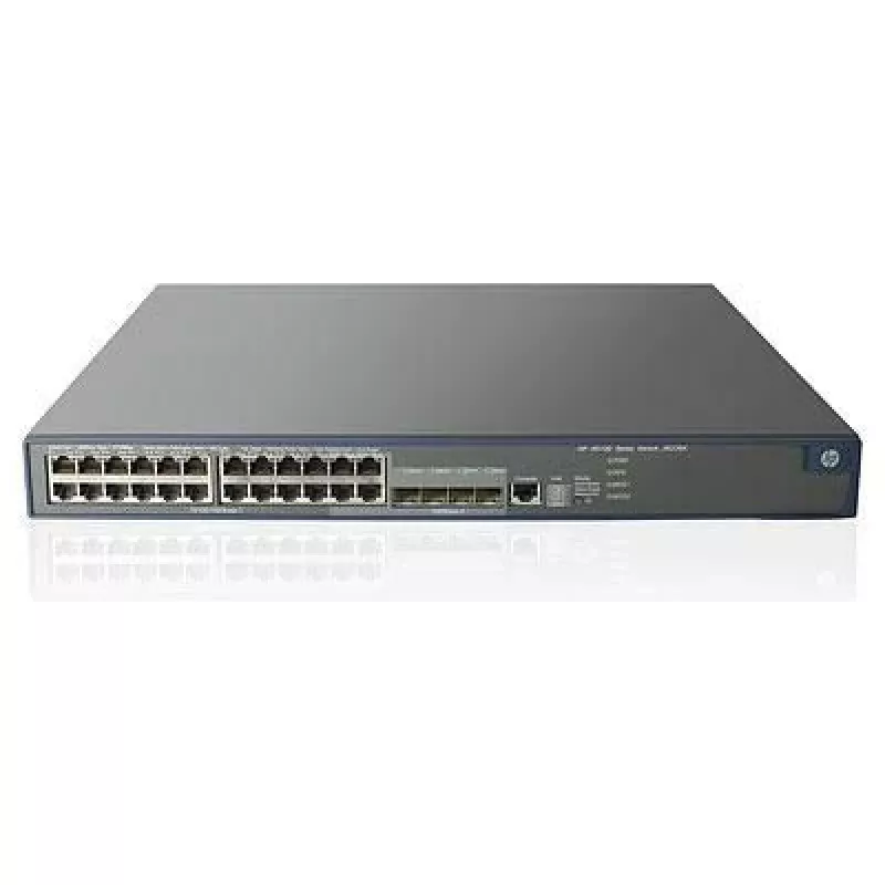 HPE 5120-24G-PoE+ EI komutatorius su 2 lizdais