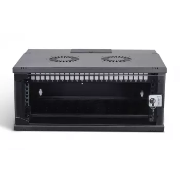 Sieninis spintos stovas DIGITUS SOHO Pro DN-49201-SET — 19 colių 4U, 540x400 mm, IP20, raktinis užraktas