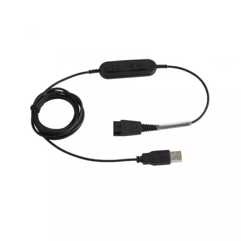 Ausinių aksesuaras ALLNET 100-002-USB juoda