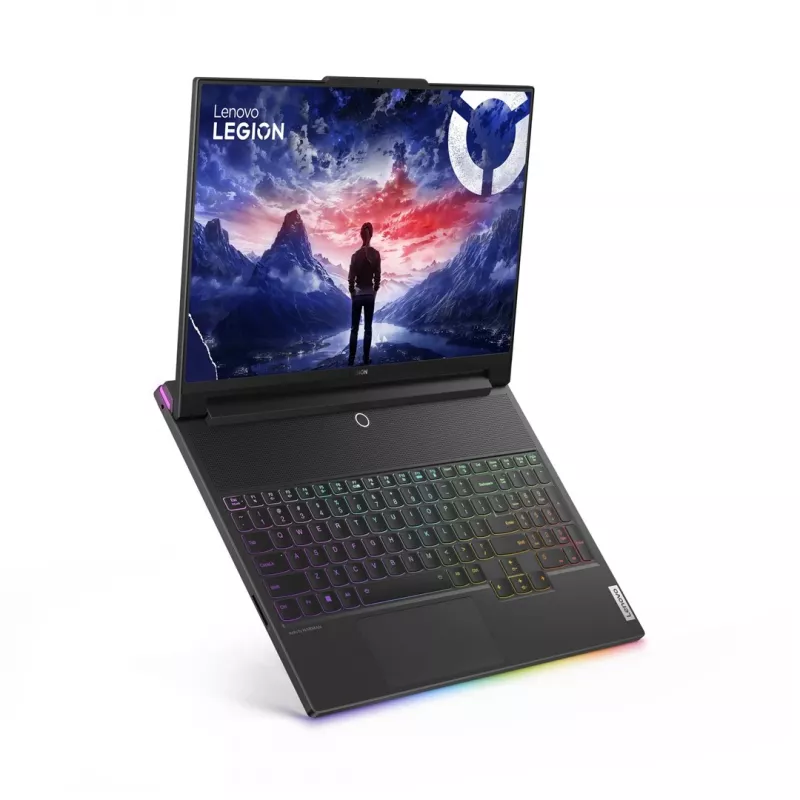 Lenovo Legion 9 18IAX10 Intel Core Ultra 9 275HX nešiojamasis kompiuteris 45,7 cm (18) WQUXGA 64 GB DDR5-SDRAM 2 TB SSD NVIDIA GeForce RTX 5090 Wi-Fi 7 (802.11be) Windows 11 Pro juoda