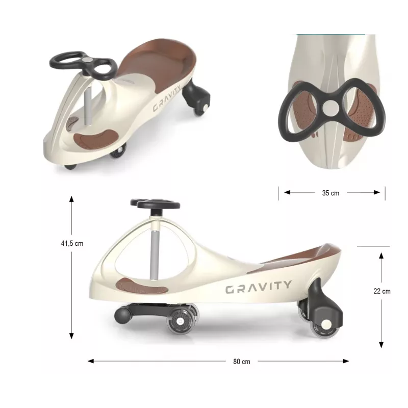Gravity ride Gravity Smėlio ruda