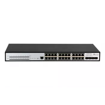 Valdomas komutatorius Extralink Chiron Pro 24x RJ45 1000Mb/s PoE 4x SFP+ L3 370W