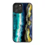 Apsauginis telefono dėklas iKins, skirtas Apple iPhone 12 Pro Max – purpurinis agato dizainas