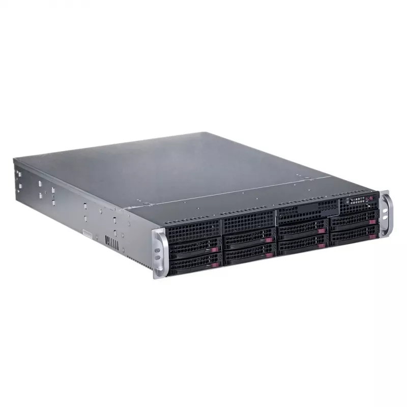 Serverio korpusas Supermicro 825TQC-R802LPB stovo montavimui juodas