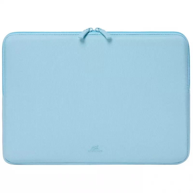 Nešiojamojo kompiuterio rankovė Rivacase Riva Szuzuka 14 colių Pastel Blue — apsauginis neopreno tipo dėklas 14 colių nešiojamiesiems kompiuteriams