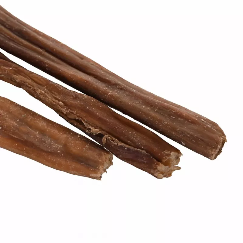 Šunų kramtukas PETITTO jautienos žarnų skanėstas 100 g — vienos sudedamosios dalies natūralus kramtukas šunims