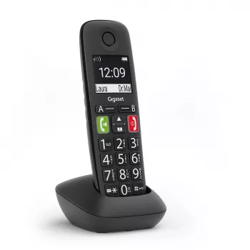 Gigaset Hearing Aid.DECT E290HX juoda papildoma