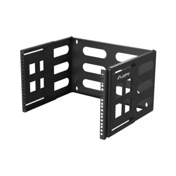 Sieninis 19 colių stovas LANBERG 6U, gylis 497x400/240 mm, modelis FB01-5406-10B