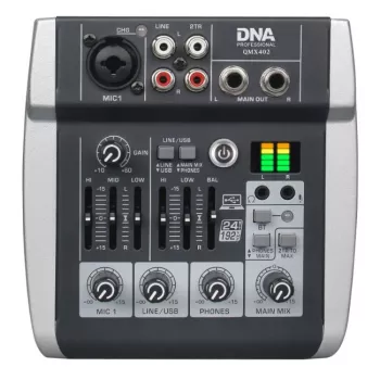 Garso maišytuvas DNA QMX402 3 kanalų