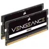 SO-DIMM 64 GB DDR5-4800 (2x 32 GB) Dual-Kit, atmintinė juoda, CMSX64GX5M2A4800C40, Vengeance