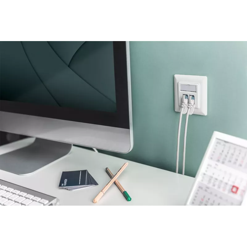 USB 2.0 Keystone modulis su 16 cm kabeliu Digitus DN-93402