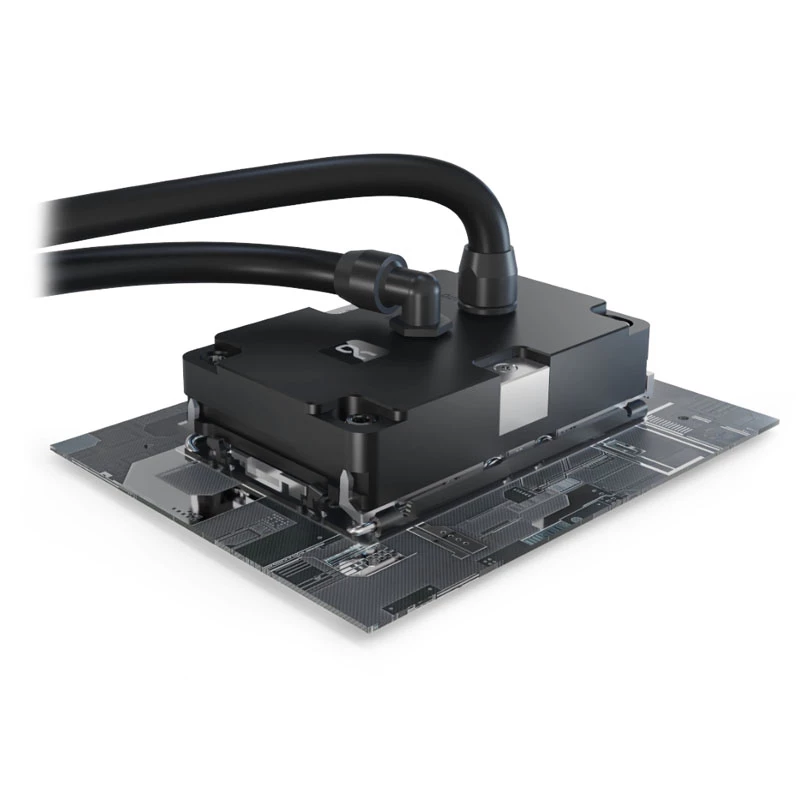 CPU aušinimo sprendimas Alphacool ES Jet, skirtas LGA 4677 / LGA 6096, 2U formos faktorius