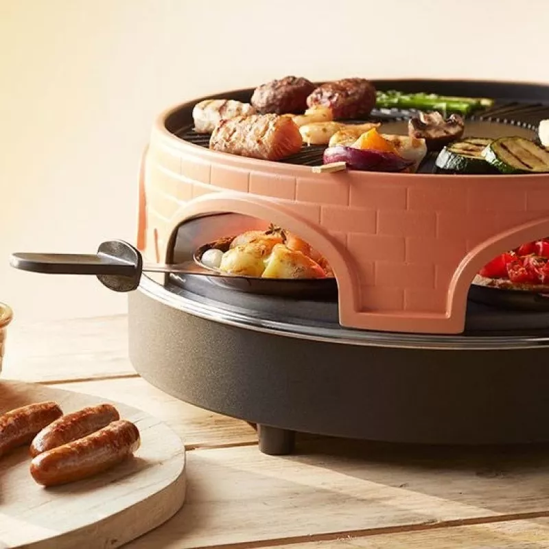 Emerio PO-113255.4 rakletės grilis 1500 W juoda, ruda
