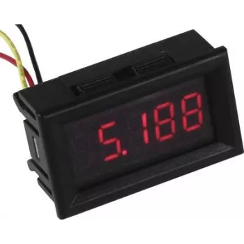 VM533 - LCD, voltmetras, 5 skaitmenų, nuo 3,5 iki 30 V (DC) (COM-VM533)