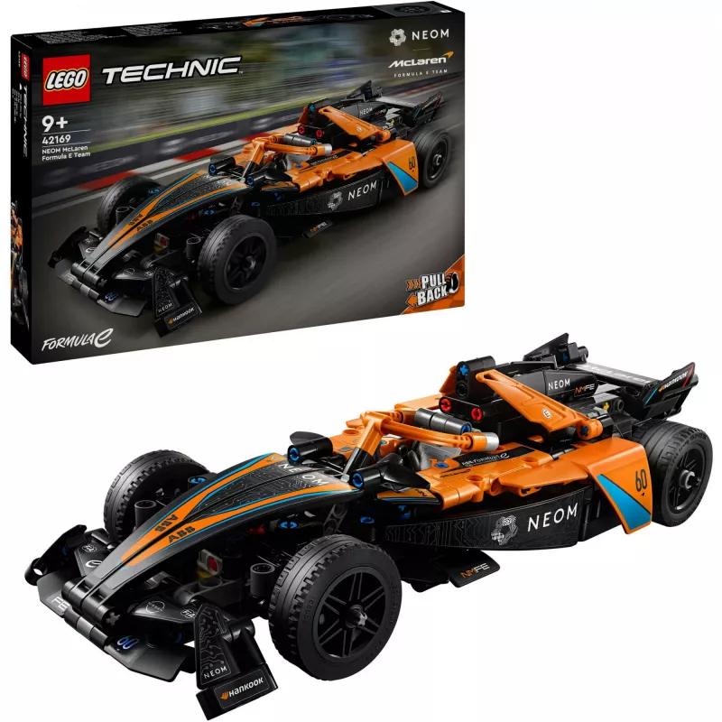 LEGO TECHNIC 42169 NEOM McLaren Formula E Team