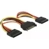 vidinis maitinimo laidas DeLOCK 60143 0,15 m SATA 15 kontaktų
