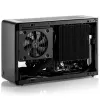 DAN Cases A4-SFX V4.1 - Sidabrinė + Alpenföhn Juoda Ridge - 120 mm