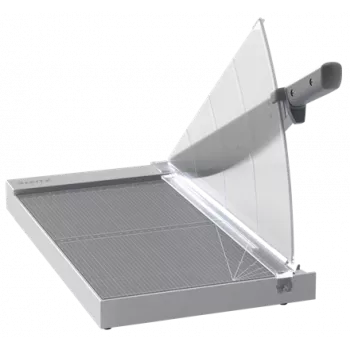 Leitz Precision Home Office popieriaus pjaustytuvas A3, 10 lapų, rankinis prispaudėjas, nerūdijantis plienas, A3, 80 g/m², plienas