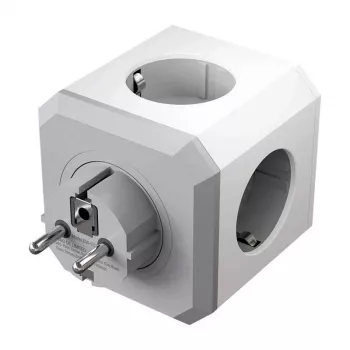 BlitzWolf BW-EC2 8 viename maitinimo kubas (4xAC / 2 x USB-A / 2 x USB-C)