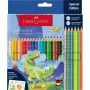 Spalvoti pieštukai Faber-Castell 201546 24 vnt.