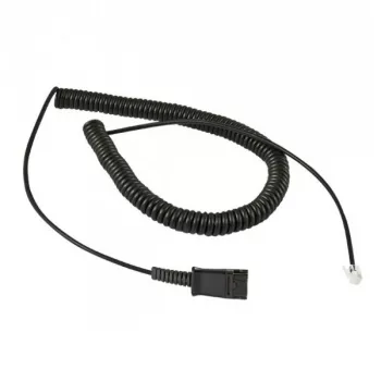 Telefono kabelis ALLNET 100-002-P juodas 50g
