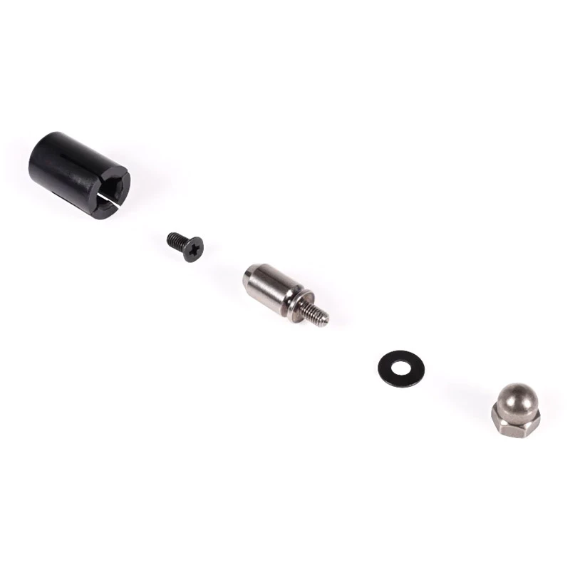 Montavimo rinkinys Alphacool 15724 juodas nerūdijantis plienas 17 mm aukštis