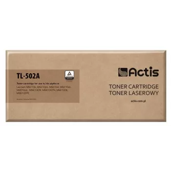 Actis TL-502A dažų kasetė (pakeičia Lexmark 50F2H00; Standartinė; 5000 puslapių; juoda)