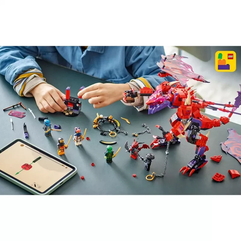 LEGO NINJAGO 71832 Thunderfang Dragon of Chaos