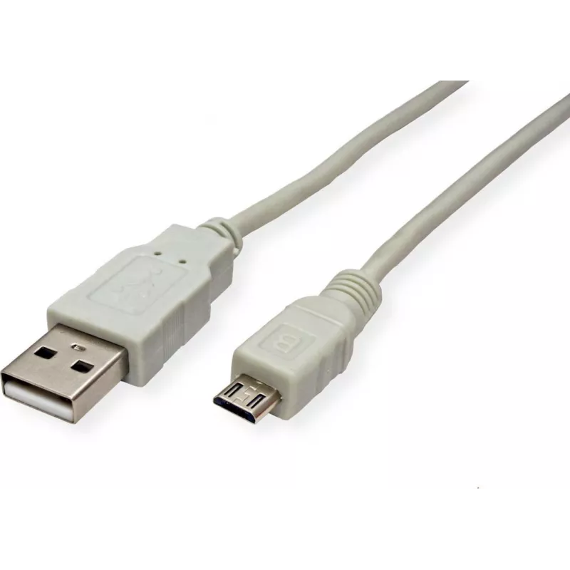 ITB STANDARD USB 2.0 laidas A Micro B smėlio spalvos - Laidas - Skaitmeninis/Duomenų (S3152)