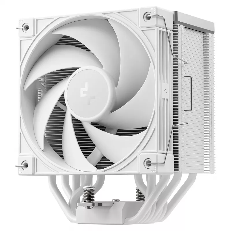 Oro aušintuvas DeepCool AK700 Digital WH, 120 mm ventiliatorius, palaiko AM5/AM4/LGA 1700/1200/1155/1151/1150, baltas
