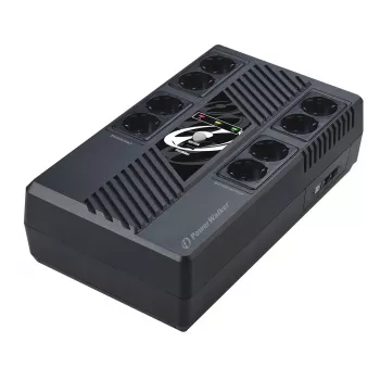 PowerWalker VI 800 MS FR nepertraukiamo maitinimo šaltinis (UPS) Line-Interactive 0.8 kVA 480 W 8 kintamosios srovės lizdai (-ų)