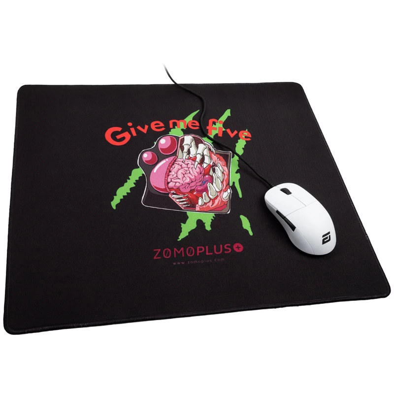Pelės kilimėlis ZOMOPLUS Give Me Five Gaming 500×420 mm, juodas