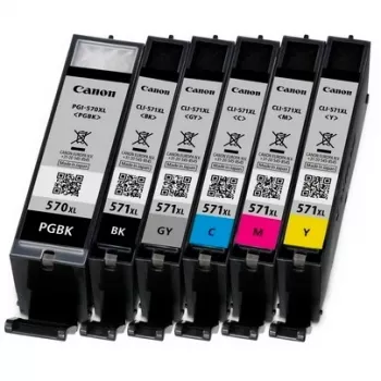Canon CLI-571GY XL rašalo kasetė 1 vnt. originali didelės (XL) išeigos pilka