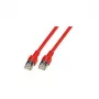 EFB-Elektronik RJ45 plėtinio laidas Cat.5e SF/UTP PVC CCA raudonas 1m Gamintojas: EFB Elektronik (K5458.1)