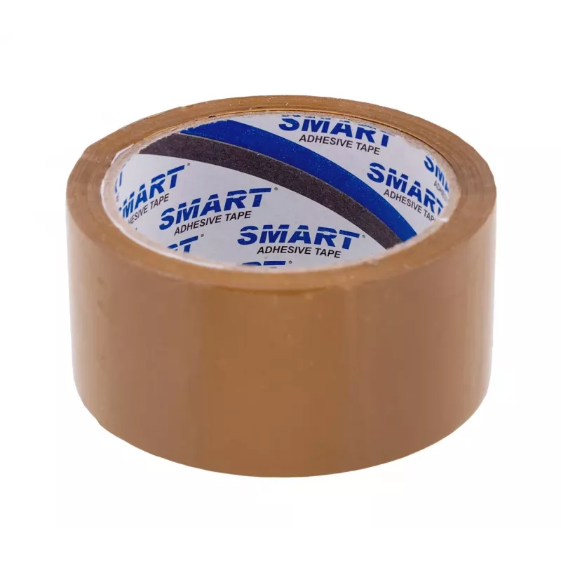 Skaidri tirpiklinė lipnioji juosta BESTPAK 48 mm x 60 m, permatomas ritinys sandarinimui ir pakavimui