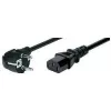 Maitinimo laidas Tecline 808010 Juodas 1.8 m