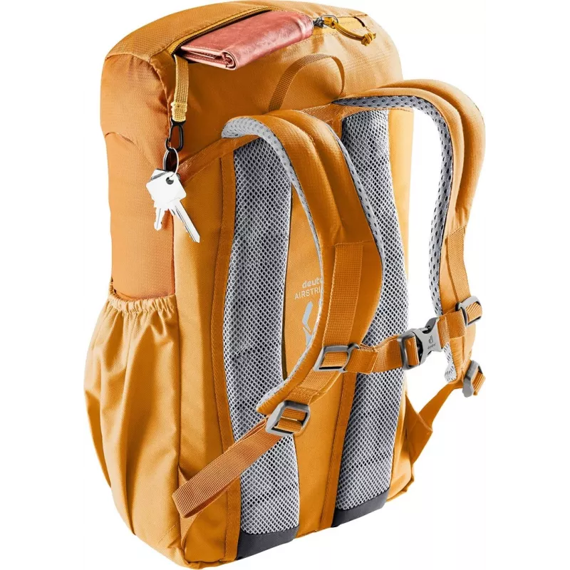 Kuprinė DEUTER Junior klevo-gintarinė — vaikiška dieninė kuprinė, Deuter