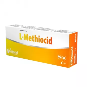 VETFOOD L-Methiocid - papildai šunims ir katėms - 60 vnt.