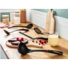 Makaronų samtis Tefal K20602, silikoninis, atsparus karščiui iki 220 °C, juodas, TPR rankena