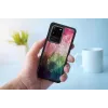 iKins apsauginis telefono dėklas Samsung Galaxy S20 Ultra — vandens gėlė, juoda