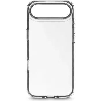 Apsauginis permatomas dėklas su baltais deimantais, skirtas Apple iPhone Air — permatomas, baltų deimantų dizainas