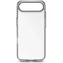 Apsauginis permatomas dėklas su baltais deimantais, skirtas Apple iPhone Air — permatomas, baltų deimantų dizainas