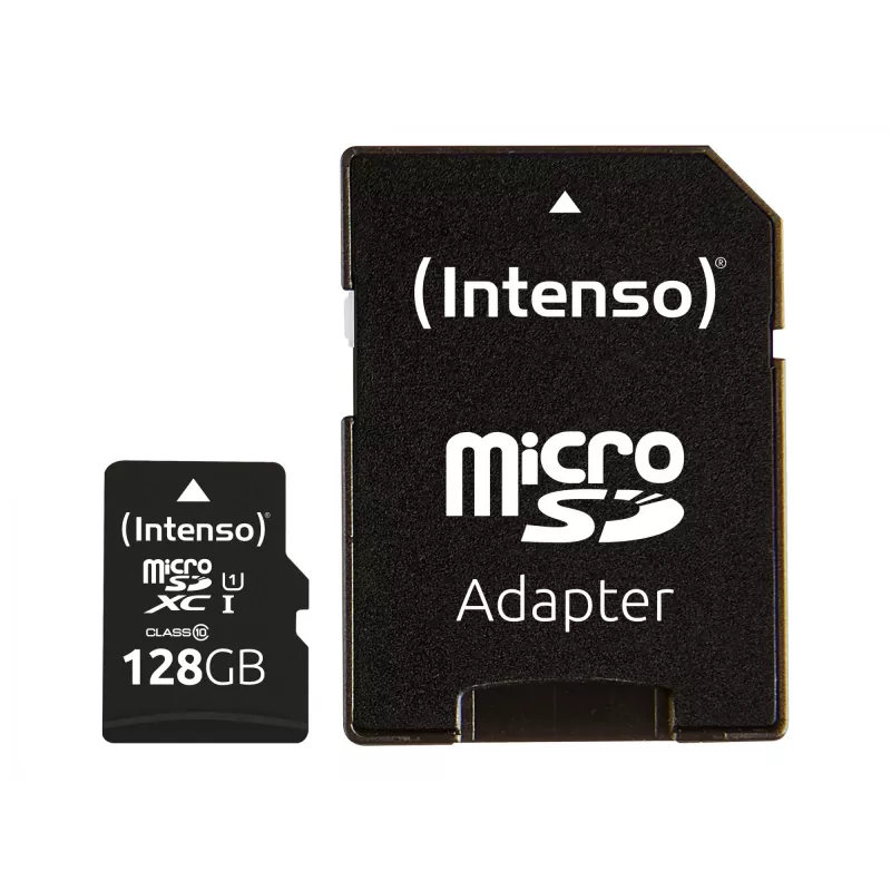 Atminties kortelė Intenso 128GB MicroSD UHS-I Class 10 3424491