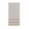 MALWA SS-90 wardrobe artisan ąžuolas/kašmyro