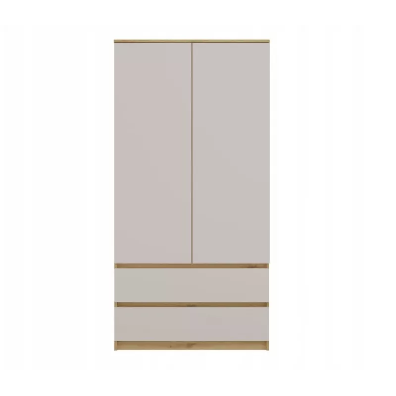 MALWA SS-90 wardrobe artisan ąžuolas/kašmyro