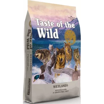 TASTE OF THE WILD Wild Wetlands - sausas šunų maistas - 5,6 kg
