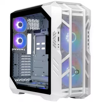 PC korpusas HAF 700 su langu ARGB baltas