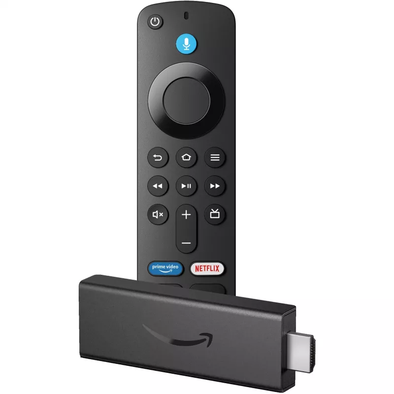 Srautinio perdavimo įrenginys, Amazon Fire TV Stick HD, Full HD, 8 GB atmintis, Alexa nuotolinio valdymo pultas