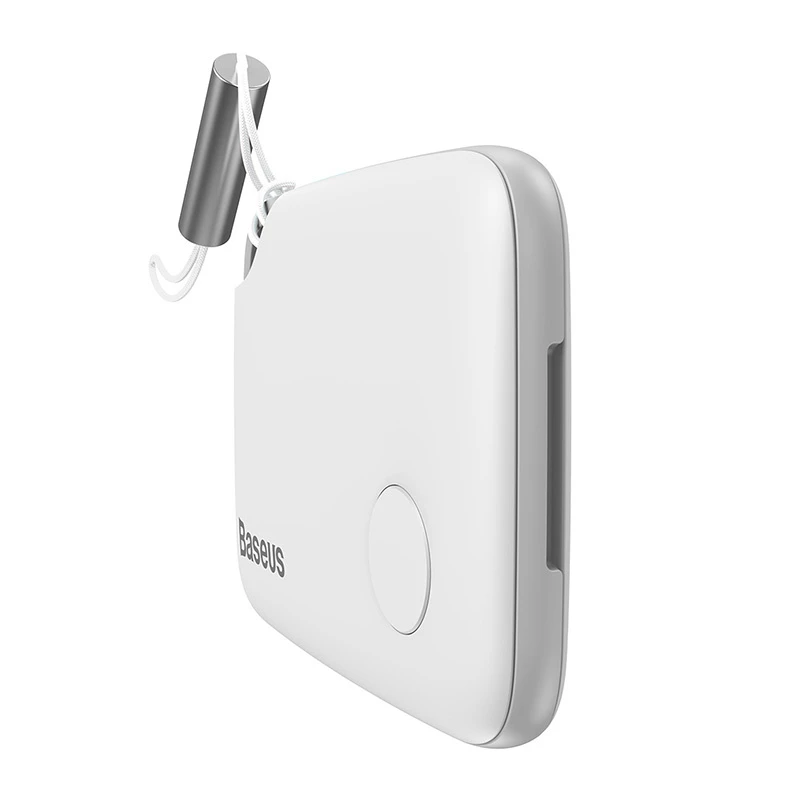 Raktų ieškiklis Baseus T2 raktų ieškiklis ZLFDQT2-02 Bluetooth seklys BSU1041WHT
