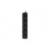 Maitinimo ilginimo laidas Lanberg PS0-05F-0300-BK 3m 5 kintamosios srovės lizdai vidaus patalpoms juodas